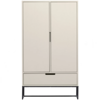 WOOOD Essentials Silas 2-Deurs Kast Grenen 
