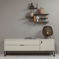 WOOOD Essentials Silas TV Meubel 180cm Grenen Dust
