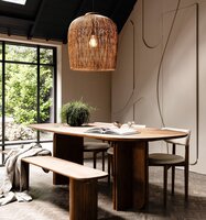 Dbodhi Aura Hanglamp Rattan brown