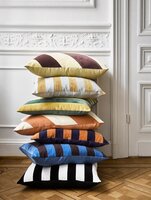 HKLIVING Striped cushion velvet