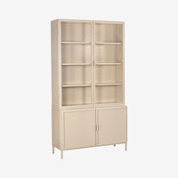 New Routz Garland 4 deurs vitrinekast Sand