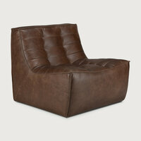 Ethnicraft N701 Sofa -1 Seater- Chestnut
