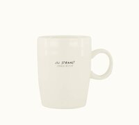 Zusss theemok jij straalt wit zwart