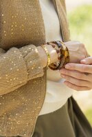 Zusss bangle met hartjes