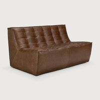Ethnicraft N701 Sofa -2 Seater- Chestnut