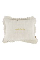 Zusss kussen cest la vie 35x25cm peper en zout