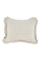Zusss kussen cest la vie 35x25cm peper en zout
