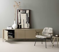 WOOOD Gunnar TV Meubel 200 cm Grenen Mud