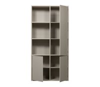 WOOOD Meggy Smalle Opbergkast Rechts 108cm Grenen Dust