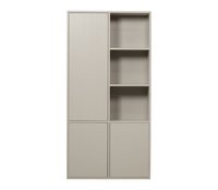 WOOOD Meggy Smalle Opbergkast Links 108cm Grenen Dust