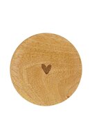 De Zusss glastopper hout is een charmant keukenaccessoire dat stijl en functionaliteit combineert. Deze glastopper hout bescher