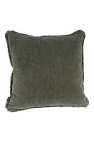 Zusss kussen velvet love 45x45cm donkergroen