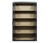 WOOOD Gunnar Opbergkast Grenen Mat Zwart