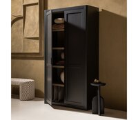 WOOOD Gunnar Opbergkast Grenen Mat Zwart