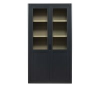 WOOOD Gunnar Buffetkast Grenen Mat Zwart