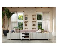 WOOOD Basu TV Meubel Grenen Dust 200cm