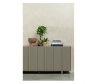 WOOOD Basu Dressoir Grenen Mud