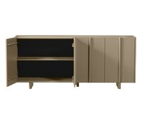 WOOOD Basu Dressoir Grenen Mud