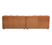 WOOOD Allure 3-zits Bank Velvet Terra