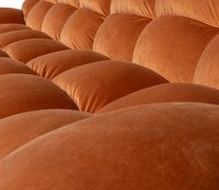 WOOOD Allure 3-zits Bank Velvet Terra