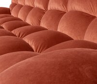 WOOOD Allure 3-zits Bank Velvet Blush