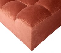 WOOOD Allure 3-zits Bank Velvet Blush