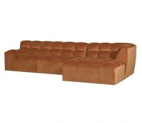 WOOOD Allure Chaise Longue Rechts Velvet Terra