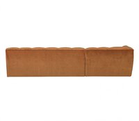 WOOOD Allure Chaise Longue Links Velvet Terra