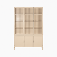 New Routz Garland 6 deurs vitrinekast Sand