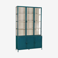 New Routz Detroit 6 deurs vitrinekast Deep blue