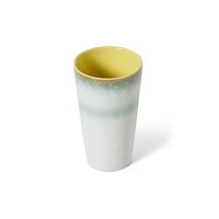 HKLIVING 70's ceramics Latte Mug Petal