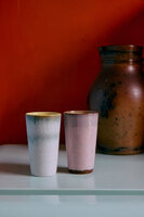 HKLIVING 70's ceramics Latte Mug Petal