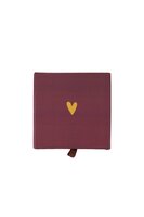 Zusss armband hartje in schuifdoosje speciaal rood
