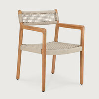 Ethnicraft Jack Woven outdoor Stoel Zonder Kussen