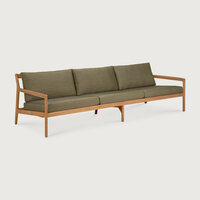 Ethnicraft Jack Outdoor Bank 3-Zits Green