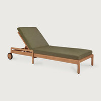 Ethnicraft Jack Outdoor Verstelbaar Ligbed Green