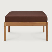 Ethnicraft Jack Outdoor Voetbank Burgundy