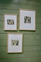 HKLIVING Framed Artwork suns out, 29x37cm