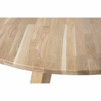 WOOOD Essentails Rhonda Eettafel &oslash;129 cm Eiken Naturel