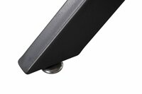 WOOOD Essentials Bruno Eettafel Ovaal Zwart 220x100 cm