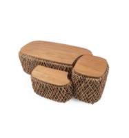 dBodhi Knut Square Padi Salontafelset Small
