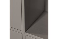 WOOOD Essentials Merel Opbergkast Grenen Warmgrijs