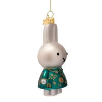 Vondels Ornament glas Nijntje-Miffy groen jurkje
