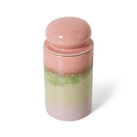 HKLIVING 70s ceramics storage jar glaze