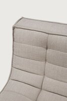 Ethnicraft N701 Modulaire Sofa Set Links Ecru