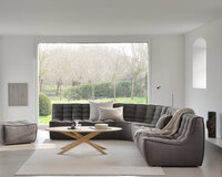 Ethnicraft N701 Modulaire Sofa Set Links Dark Grey