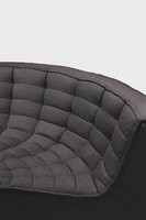 Ethnicraft N701 Modulaire Sofa Set Mini Links Dark Grey