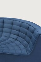Ethnicraft N701 Modulaire Sofa Set Links Blue