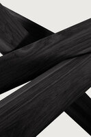 Ethnicraft Oak Mikado dining table black 280cm