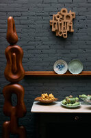 HKLIVING 70s ceramics side plates fleck set of 2